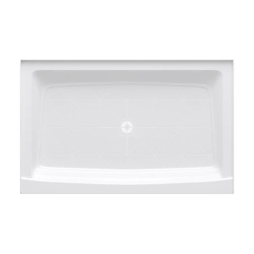 PROFLO PFSB5434 Morenci 54" x 34" Rectangular Shower Base - White - Picture 3 of 5