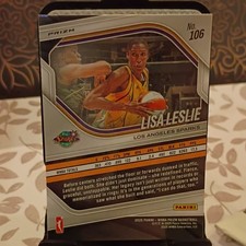 2025 Prizm WNBA - Orange Cracked Ice Lisa Leslie #106 - Los Angeles Sparks