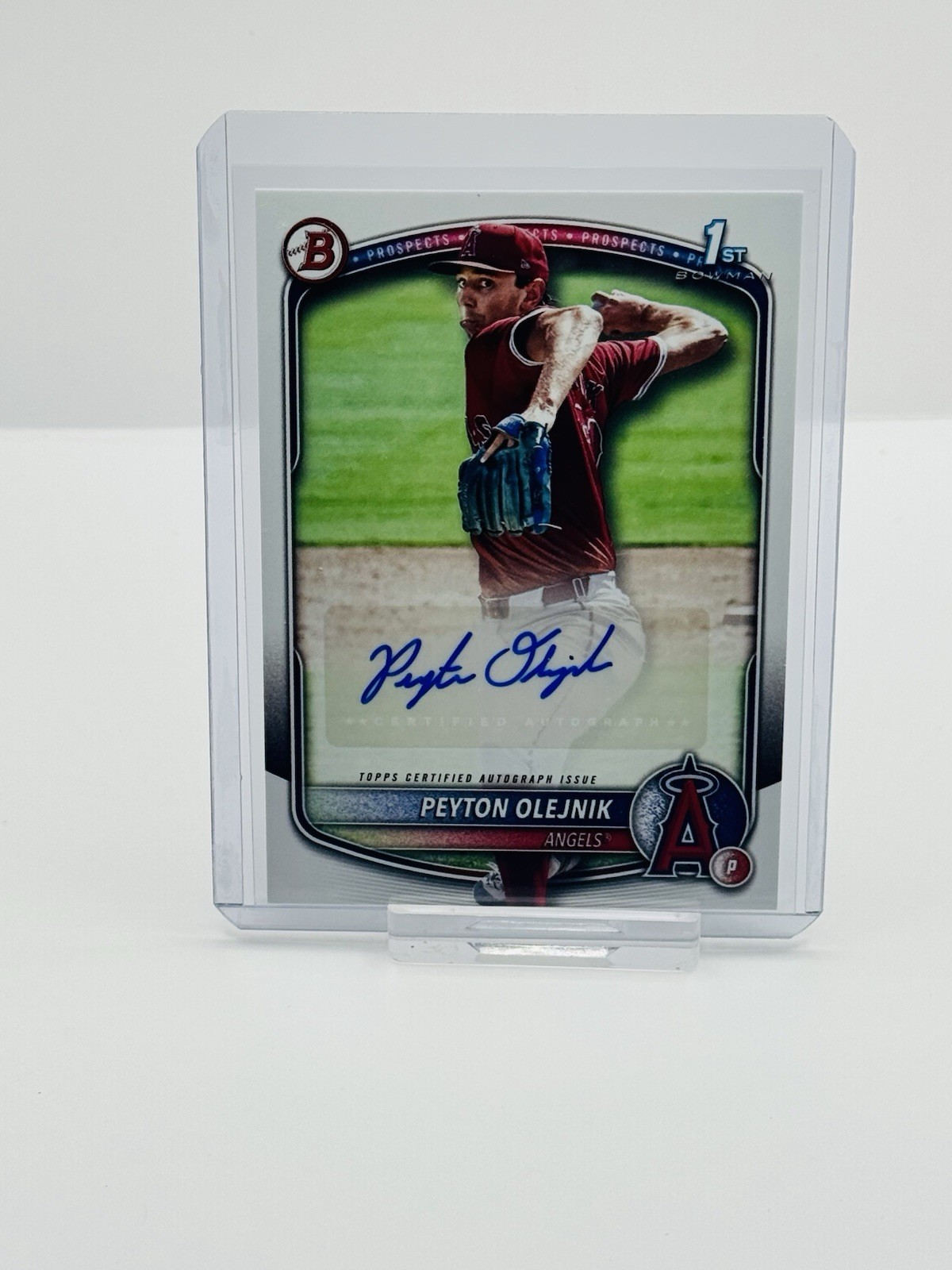 2025 Bowman PEYTON OLEJNIK 1st Bowman Paper Auto Autograph