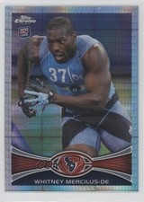 2012 Topps Chrome Prism Refractor 1/216 Whitney Mercilus #111 1j6