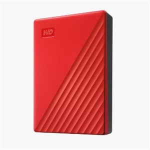 WD My Passport WDBPKJ0040BRD-WESN 4TB USB 3.0 Portable Hard Drive Red