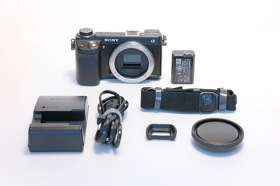 Sony Alpha NEX-6 Systemkamera Body Gehäuse A +12. Monate Gewährleistung
