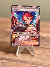 Pokemon Stellar Crown Crispin #164/142 TCG Ultra Rare Near Mint on eBay