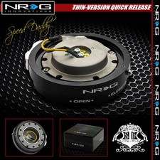 Universal Nrg Steering Wheel 6-hole Thin Version Quick Release Adaptor Kit Black Universal Nrg Steering Wheel 6-hole Thin Version Quick Release Adaptor Kit Black