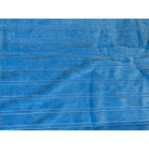 Vintage Sky Blue Soft Fabric Linen 88.75” L X 65.25” W Sewing Crafts Upholstery - Picture 4 of 6