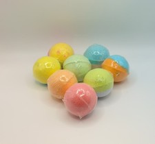 8pc Bath Bomb Set Long Lasting Fizz With No Residue Vegan 100 Natural