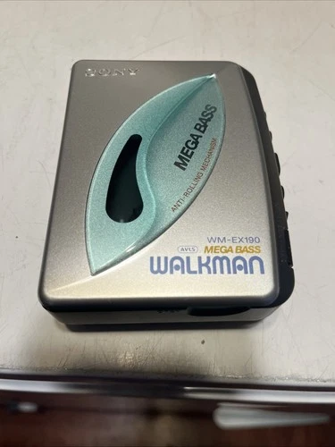 Sony Walkman WM-EX190 Cassette Player Vintage Mega Bass -not Playing- Parts