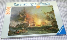 Ravensburger Puzzle 3000 Pieces-Bombardment of Algiers #170104 War Puzzle
