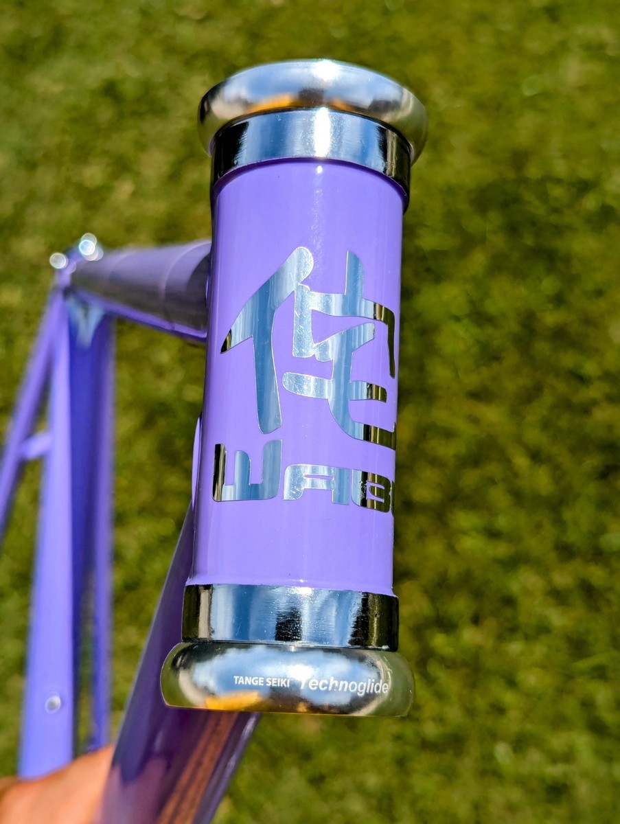Wabi Special Frameset 49cm Ube Purple Chrome Lugs Lugged Reynolds