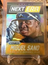* Phenom Miguel Sano 2014 Prizm 5 Next Era Gold Rookie RC 07/10 RARE Twins *