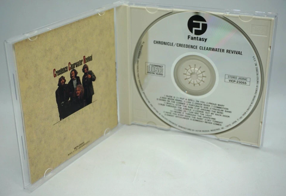 Creedence Clearwater Revival (CCR) : CHRONICLE  VOL 1  (JAPAN 1991 PRESS) - RARE - Image 3 of 4