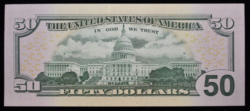 $50 dollar bill 2013 (3 NOTES) (SKU#97) - Picture 6 of 6