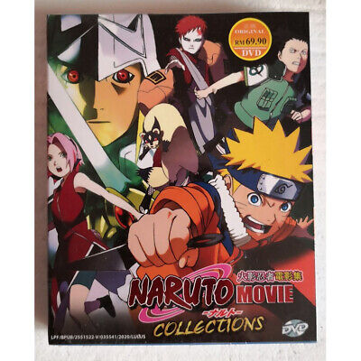 Blu-ray Box Naruto Clássico - Completo + Filmes E Ovas.