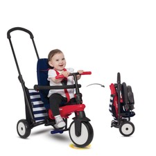 smart trike green and grey