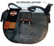 Harley-Davidson Women's  Buckle Genuine Leather Mini Bag, Black MSRP $137,NWT