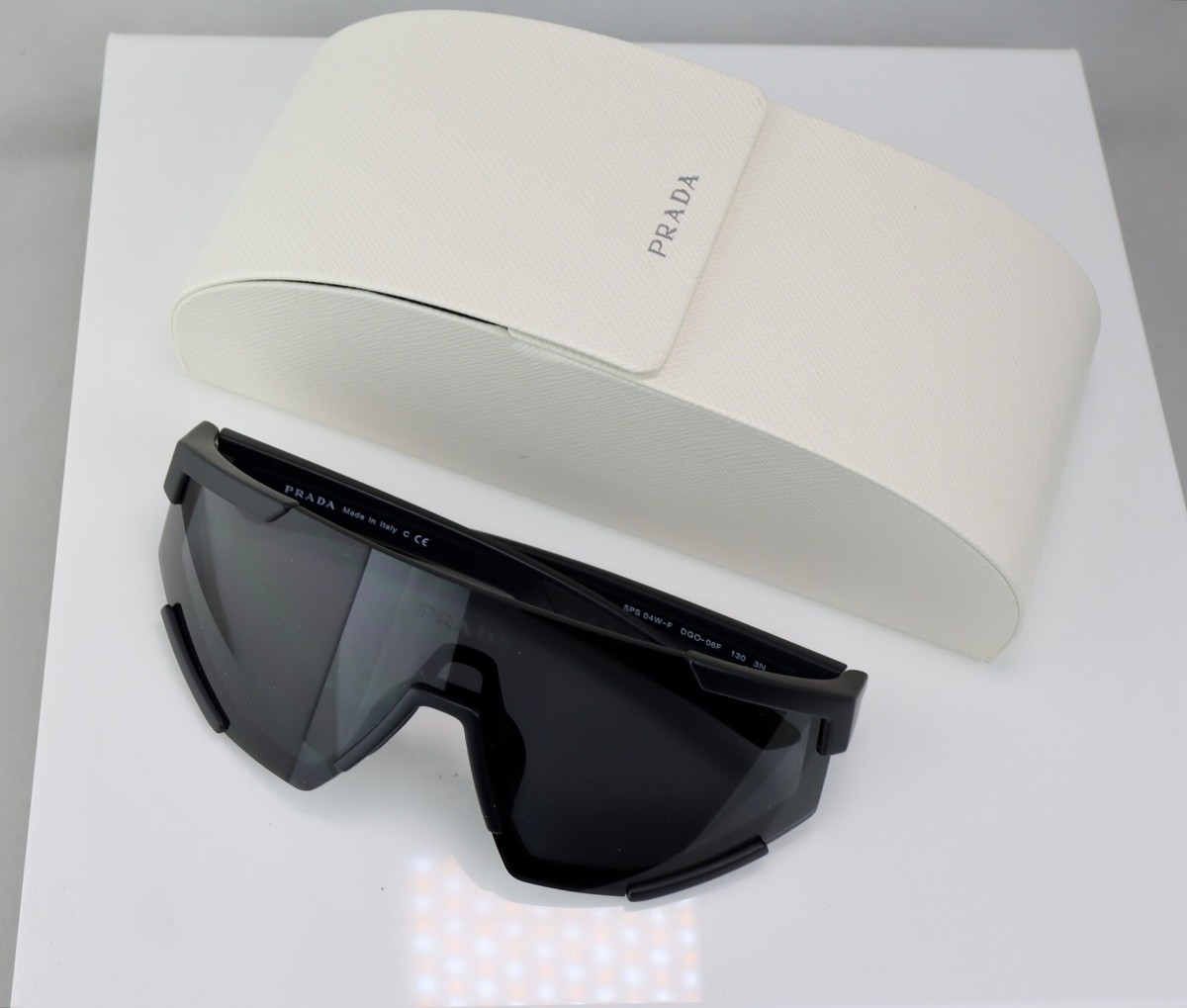 Prada Line PS 04W SPS 04W-F Men's Shield Sunglasses with Grey Lens