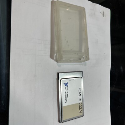 G97 National Instruments NI PCMCIA-232/4 Interface Card 4 Port FREE SHIPPING