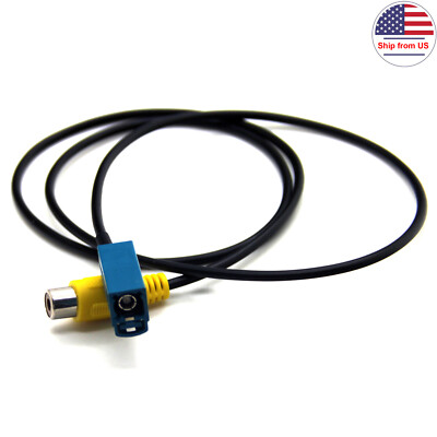 Camera Fakra to RCA Cable Adapter For Mercedes Benz X164 X166 OEM Factory Radio