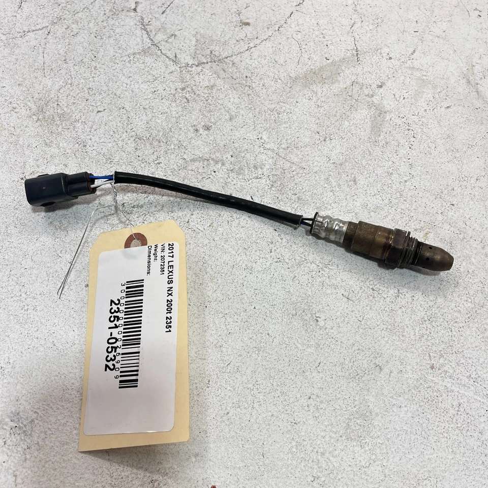 LEXUS NX200T NX300 2015-2021 2,0 L motor oxígeno O2 sensor superior lambda OEM Foto 2 de 4