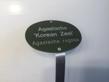 Pflanzen Kräuter Stecker 23 Cm  Alu  robust frostfest Garten Schild