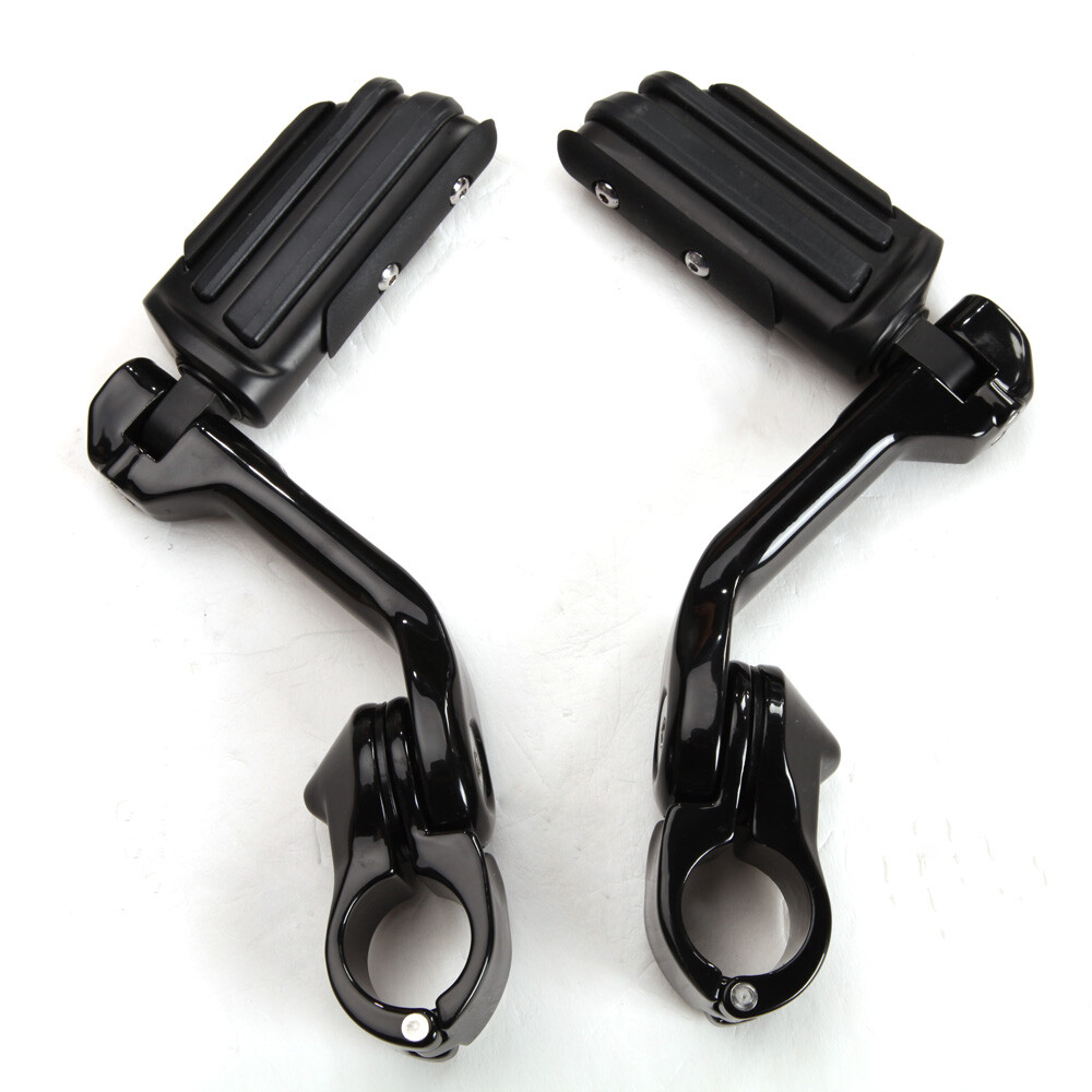 66®️ Motorcycle Highway Foot Pegs Pedal Crash Bar Mount Kit For Harley