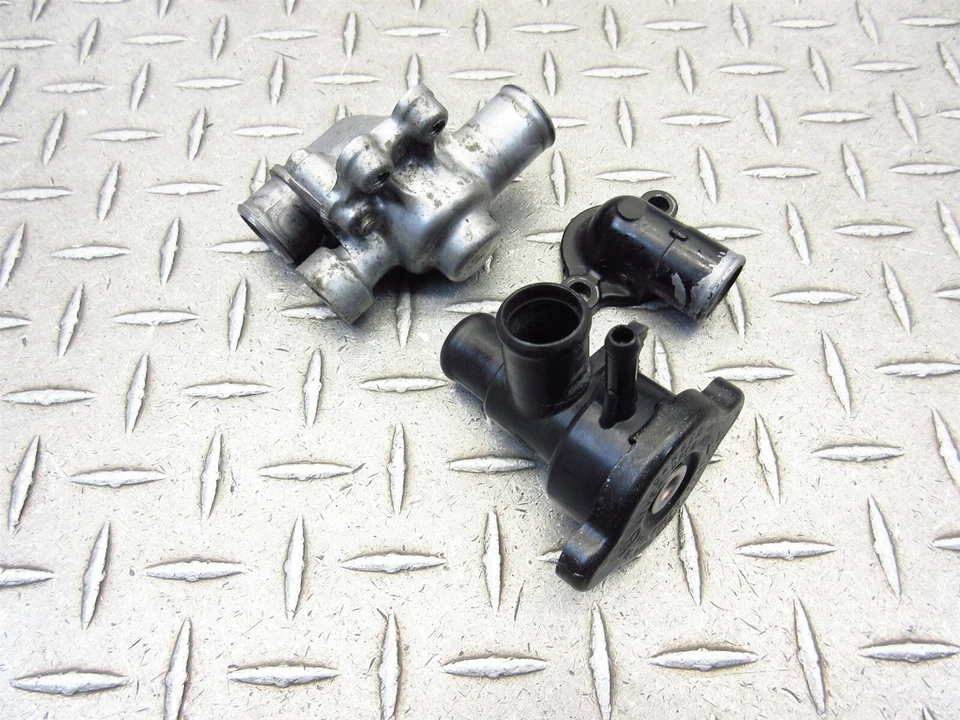 2010 08-12 Kawasaki EX250 Ninja 250R Radiator Cap Thermostat Housing Sensor OEM - Image 4 of 4