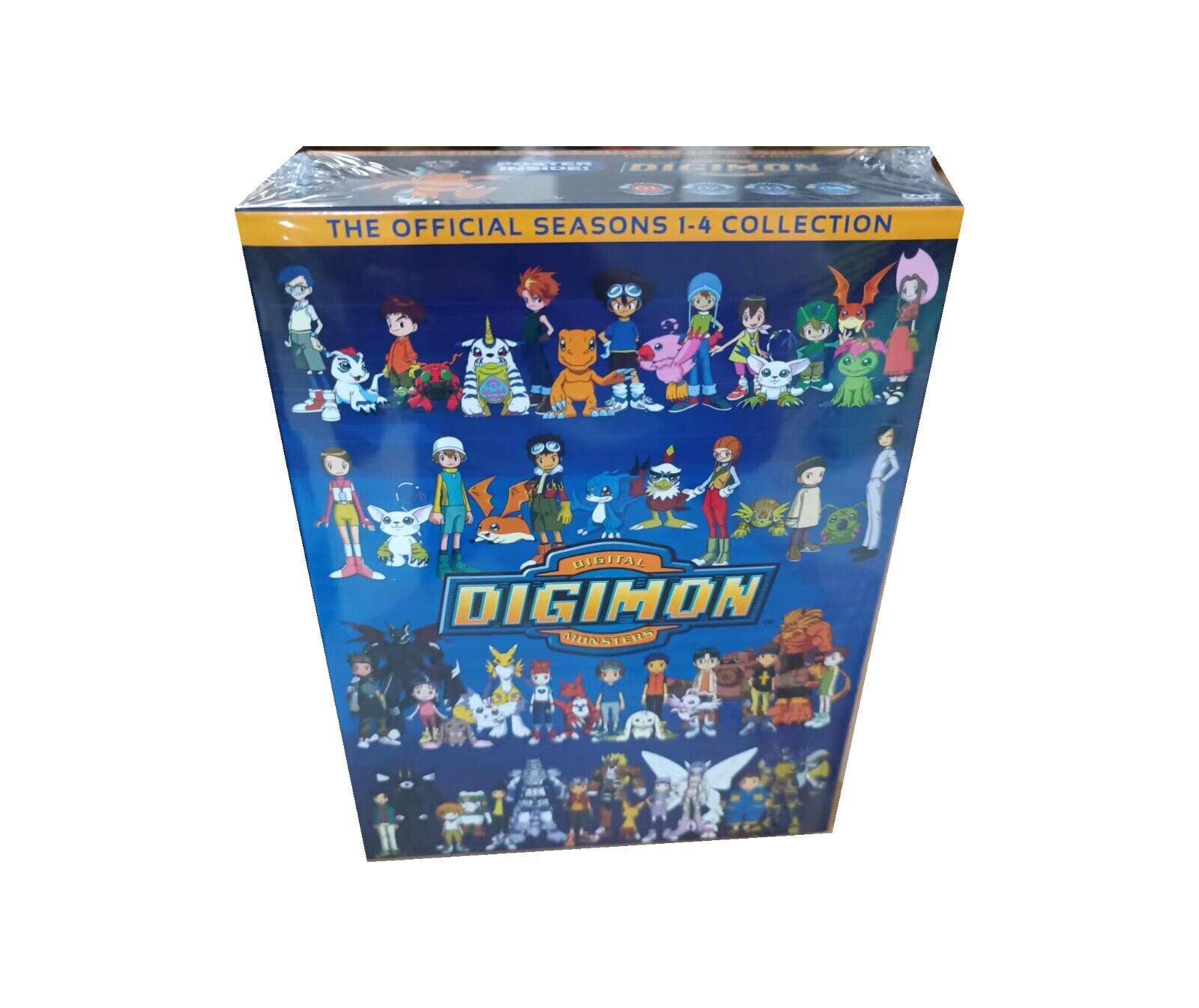 Digimon: Digital Monsters The Official Seasons 1-4 Collection [32 Discs]  [DVD] - Best Buy