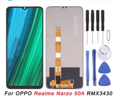 LCD Display Touch Screen Digitizer Assembly For OPPO Realme Narzo 50A RMX3430