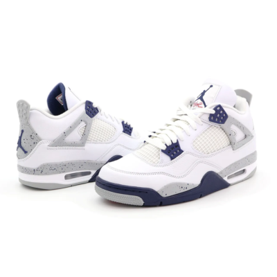 ✔️ Jordan 4 Retro Midnight Navy Blue Size 10 DH6927-140 🚀 SAME