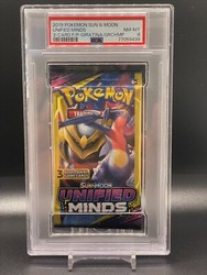 Pokemon Sun & Moon Unified Minds 3 Card Mini Booster Pack (Sealed)