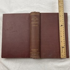 H. G. Wells The Outline of History 1921 3rd E...