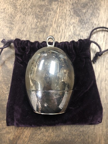 Hermes Silver 925 Musical Ornament, "A Dreams Is a Wish Your Heart”, Cinderella - Picture 1 of 12