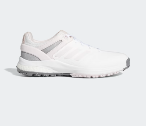 adidas women's EQT Spikeless Golf Shoe - White/Pink - #GX7526 - Size US 6 - Picture 1 of 2