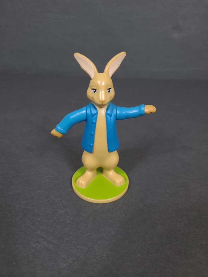 Figura de acción de la película McDonald's 2018 Peter Rabbit Hoopla Ring Toss de 4" #1 Foto 2 de 4