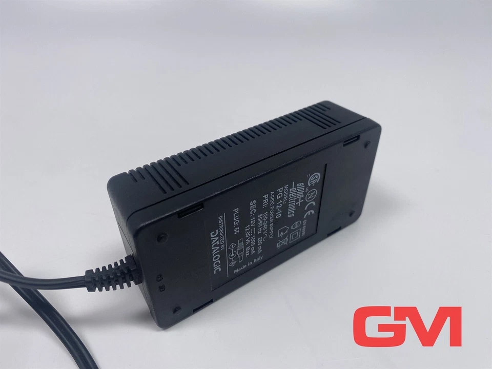 alpha elettronica Netzteil PG 12-10 AC/DC power supply PRI:100-240VAC SEC:12VDC - Image 4 of 4