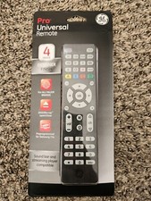 GE Pro Universal Remote Control 4 Device Designer Finish 34457 All Major Brands