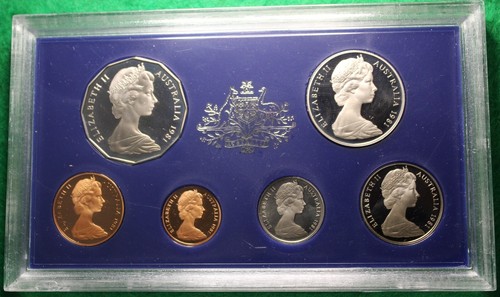 * 1981 PROOF 6 COIN SET 1 CENT TO 50 CENT CASED PROOF SET NO FOAMS #BDF05 - Picture 10 of 10