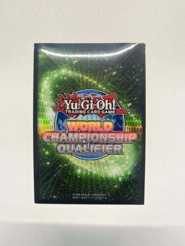 サプライ・アクセサリ・グッズ Yu-Gi-Oh! World Championship Qualifier Yugioh World Championship Qualifier Sleeves 2013 Set of 15 Green