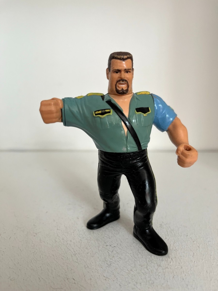 WWE THE BIG BOSS MAN HASBRO WRESTLING ACTION FIGURE WWF SERIES 3