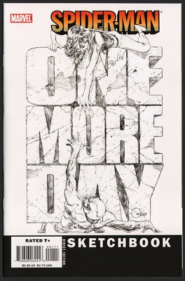 Amazing Spider-man ONE MORE DAY SKETCHBOOK No Way Home Marvel Joe Quesada NM 