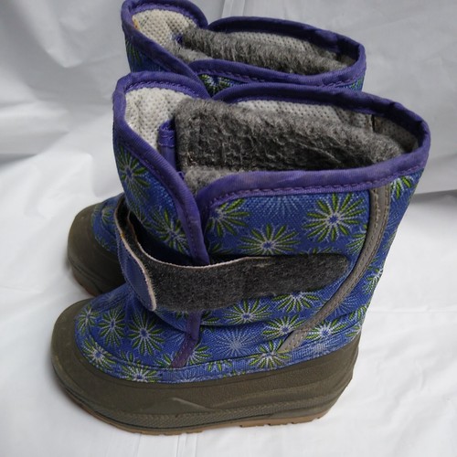 L.L. BEAN Kids Winter Snow Boots Toddler Sz 6 with liners - Picture 2 of 8