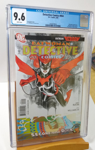 Detective Comics #854 CGC Key Issue 9.6 White Pages 2009 Batwoman app