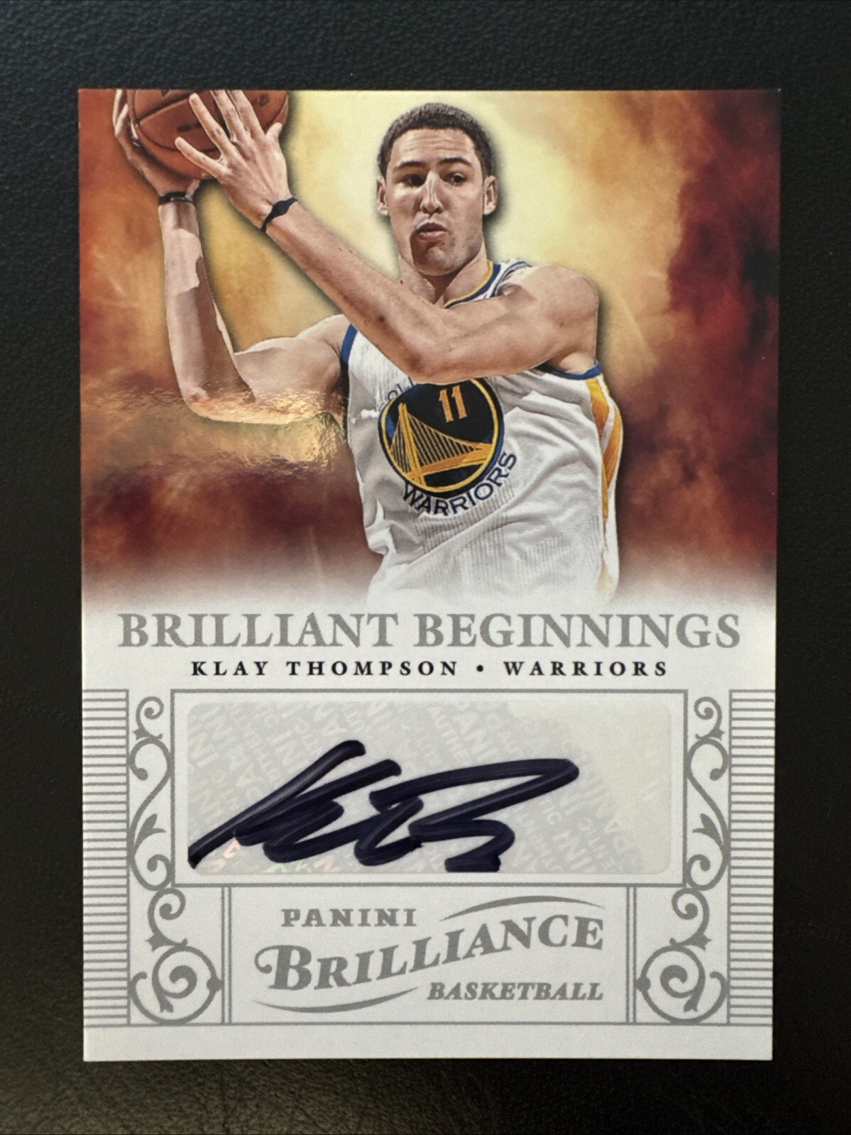 2012-13 Panini Brilliance - Brilliant Beginnings Autographs #42 Klay Thompson
