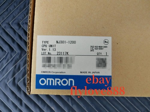 Omron NJ301-1200 PLC Processor Module NEW DHL - Picture 4 of 5