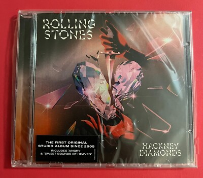 The Rolling Stones - Hackney Diamonds - The Rolling Stones CD - New/Cracked Case