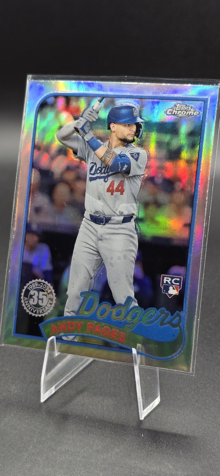 2024 Topps Chrome Update Series - 1989 Topps Baseball Andy Pages #89CU-8 (RC)
