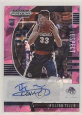 2020 Panini Prizm Draft Picks Prospect Pink Ice Killian Tillie #PA-KT Auto 0v1