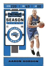 2019-20 Panini Contenders #2 Aaron Gordon #2 Game Ticket