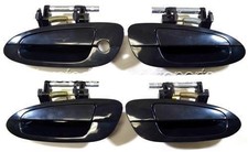 Exterior Door Handle Smooth Black Set Of 4 Fits 2002-2006 Nissan Altima Exterior Door Handle Smooth Black Set Of 4 Fits 2002-2006 Nissan Altima