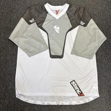 Thor Static Jersey White/Gray Size Large